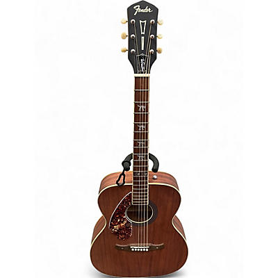 Used Fender Tim Armstrong Hellcat Left Handed Natural Acoustic Electric Guitar