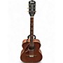 Used Fender Tim Armstrong Hellcat Left Handed Natural Acoustic Electric Guitar Natural