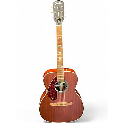 Used Fender Tim Armstrong Hellcat Mahogany Acoustic Electric Guitar
