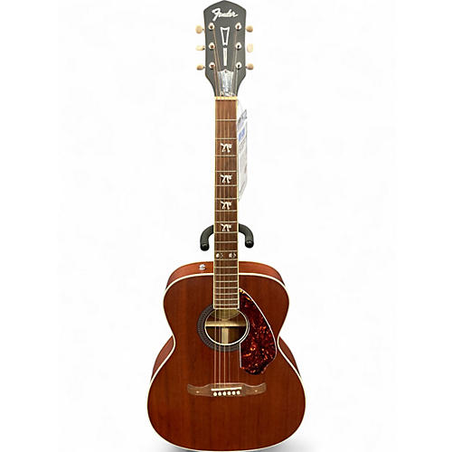 Used Fender Tim Armstrong Hellcat RED Acoustic Electric Guitar RED