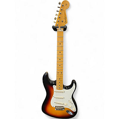 Used Fender Time Machine 1958 Journeyman Relic Stratocaster Chocolate Burst Solid Body Electric Guitar