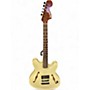 Used Fender Tom Delonge Signature Starcaster White Hollow Body Electric Guitar White