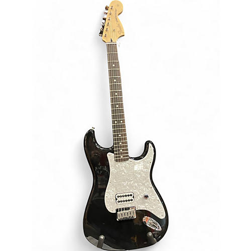 Used Fender Tom Delonge Signature Stratocaster Black Solid Body Electric Guitar Black