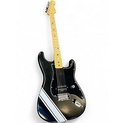 Used Fender Tom Delonge Signature Stratocaster Black Solid Body Electric Guitar