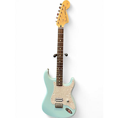 Used Fender Tom Delonge Signature Stratocaster Daphne Blue Solid Body Electric Guitar