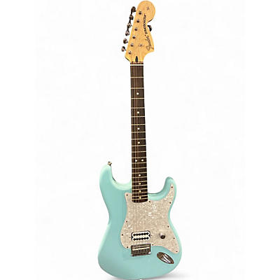 Used Fender Tom Delonge Signature Stratocaster Daphne Blue Solid Body Electric Guitar