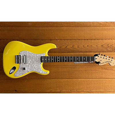 Fender Used Fender Tom Delonge Signature Stratocaster Graffiti Yellow Solid Body Electric Guitar