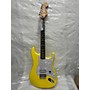 Used Fender Used Fender Tom Delonge Signature Stratocaster Graffiti Yellow Solid Body Electric Guitar Graffiti Yellow