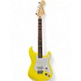 Used Fender Tom Delonge Signature Stratocaster Graffiti Yellow Solid Body Electric Guitar Graffiti Yellow