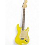 Used Fender Tom Delonge Signature Stratocaster Graffiti Yellow Solid Body Electric Guitar Graffiti Yellow