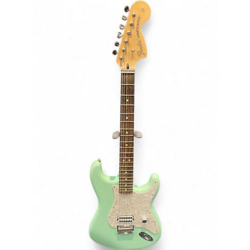 Used Fender Tom Delonge Signature Stratocaster Mint Green Solid Body Electric Guitar Mint Green