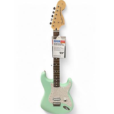 Used Fender Tom Delonge Signature Stratocaster Sea Foam Green Solid Body Electric Guitar