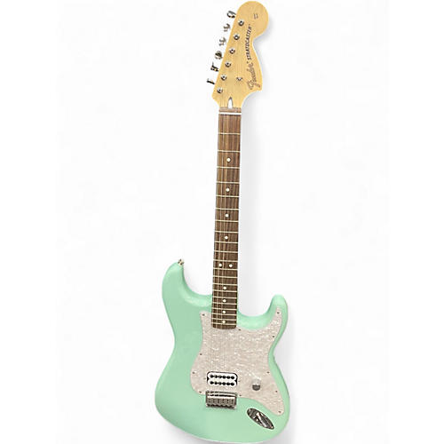 Used Fender Tom Delonge Signature Stratocaster Seafoam Green Solid Body Electric Guitar Seafoam Green
