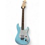 Used Fender Tom Delonge Signature Stratocaster Sonic Blue Solid Body Electric Guitar Sonic Blue