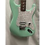 Used Fender Used Fender Tom Delonge Signature Stratocaster Surf Green Solid Body Electric Guitar Surf Green