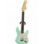 Used Fender Tom Delonge Signature Stratocaster Surf Green Solid Body Electric Guitar Surf Green