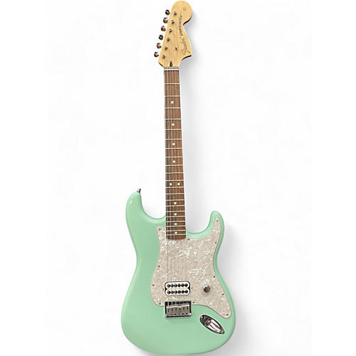 Used Fender Tom Delonge Signature Stratocaster Surf Green Solid Body Electric Guitar Surf Green