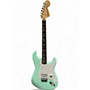 Used Fender Tom Delonge Signature Stratocaster Surf Green Solid Body Electric Guitar Surf Green