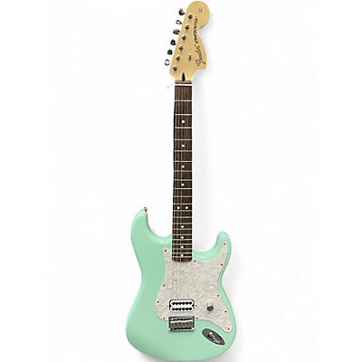 Used Fender Tom Delonge Signature Stratocaster Surf Green Solid Body Electric Guitar