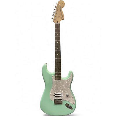 Used Fender Tom Delonge Signature Stratocaster Surf Green Solid Body Electric Guitar