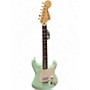 Used Fender Tom Delonge Signature Stratocaster Surf Green Solid Body Electric Guitar Surf Green