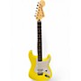 Used Fender Tom Delonge Signature Stratocaster Yellow Solid Body Electric Guitar Yellow