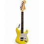 Used Fender Tom Delonge Signature Stratocaster Yellow Solid Body Electric Guitar Yellow