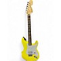 Used Fender Tom Delonge Signature Stratocaster Yellow Solid Body Electric Guitar Yellow