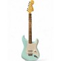 Used Fender Tom Delonge Signature Stratocaster blue Solid Body Electric Guitar blue