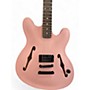 Used Fender Used Fender Tom Delonge Starcaster Shell Pink Hollow Body Electric Guitar Shell Pink