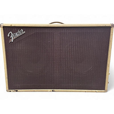 Used Fender Tone Master 160w 2x12 Blonde Guitar Cabinet