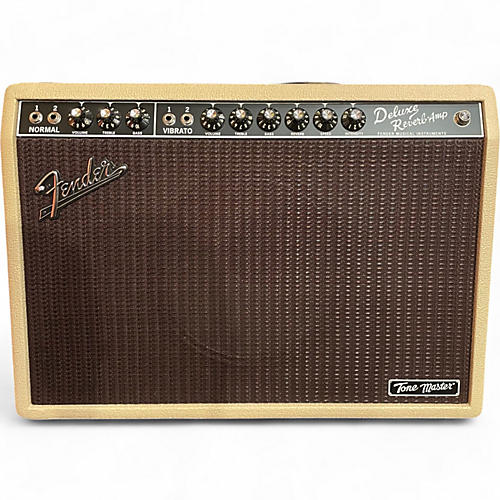 Fender Used Fender Tone Master Deluxe Reverb 100W 1x12 Celestion NEO Creamback  Guitar Combo Amp