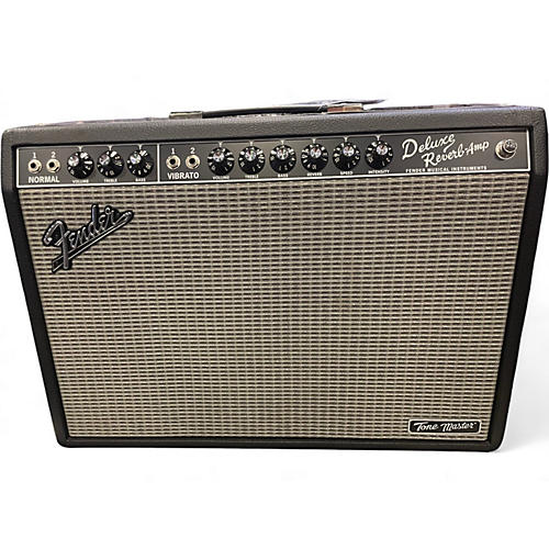 Used Fender Tone Master Deluxe Reverb Guitar Combo Amp