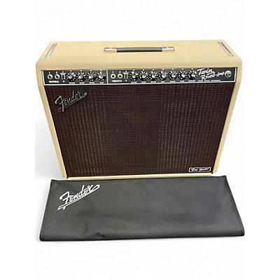 Used Fender Tone Master Twin Reverb 200W 2x12 Blonde Guitar Combo Amp