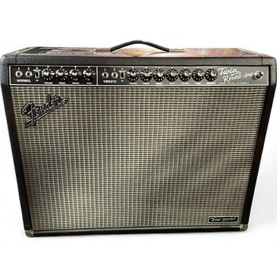 Used Fender Tone Master Twin Reverb 200W 2x12 Guitar Combo Amp