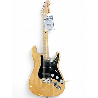 Used Fender Traditional 70's Stratocaster Natural Solid Body Electric Guitar