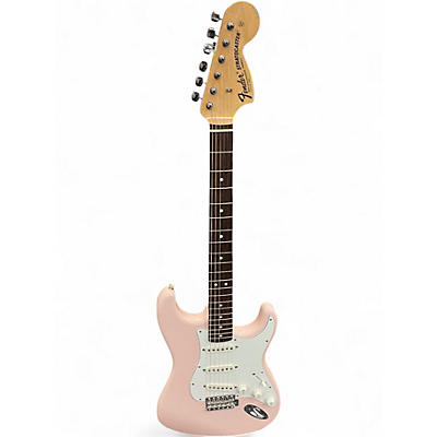 Used Fender Traditional II 60s Strat Shell Pink Solid Body Electric Guitar