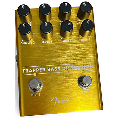 Used Fender Trapper Bass Distortion Effect Pedal