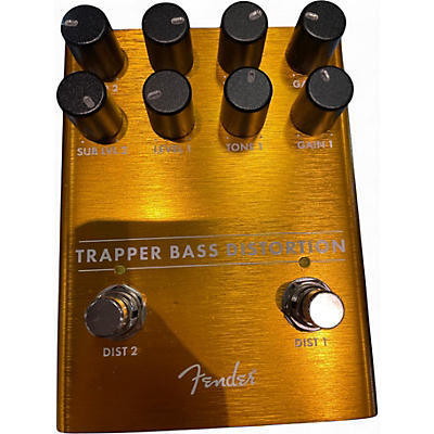 Used Fender Trapper bass distortion Effect Pedal