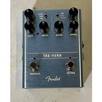 Fender Used Fender Tre Verb Effect Pedal