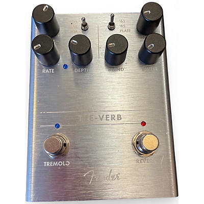 Used Fender Tre-Verb Effect Pedal