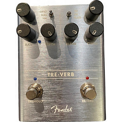 Used Fender Tre-Verb Effect Pedal