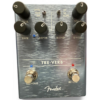 Used Fender Tre-verb Effect Pedal