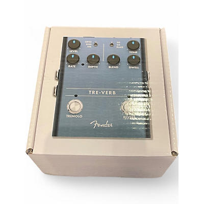 Used Fender Tre-verb Effect Pedal
