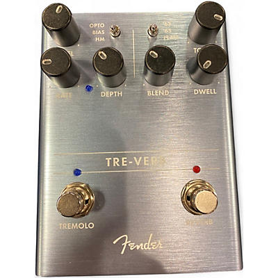 Used Fender Tre-verb Effect Pedal