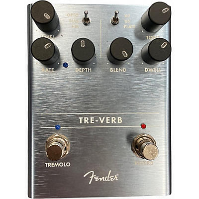 Used Fender Treverb Effect Pedal