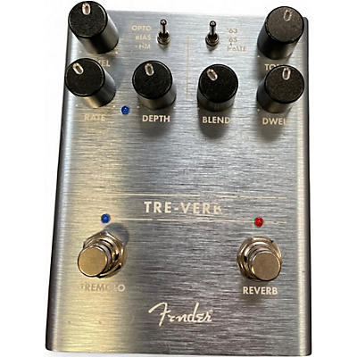 Used Fender Treverb Effect Pedal