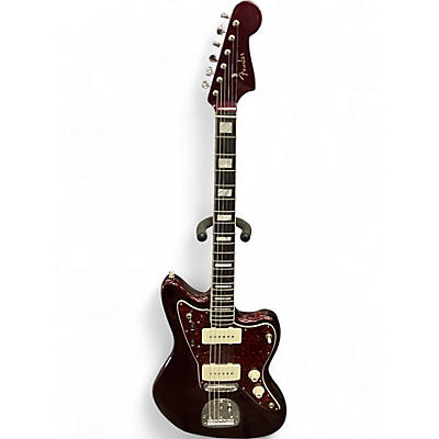 Used Fender Troy Van Leeuwen Jazzmaster Oxblood Solid Body Electric Guitar