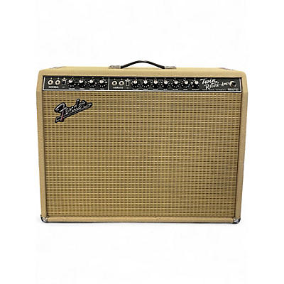 Used Fender Twin Reverb 1965 Reissue Limited Edition Blonde Tube Guitar Combo Amp