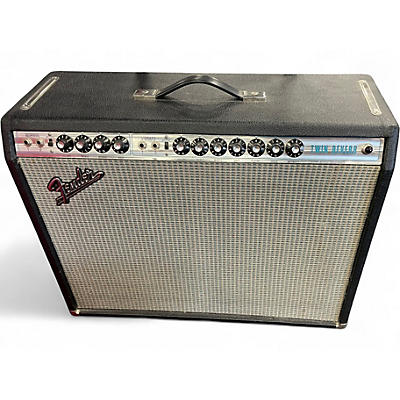 Used Fender Twin Reverb 2x12 1971 Tube Guitar Combo Amp